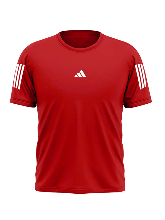 Men's Imported Mesh Dry-Fit Red Tees