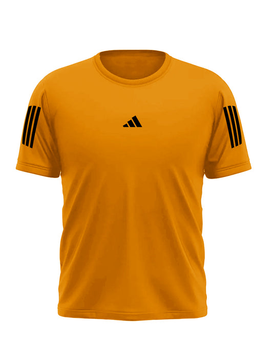 Men's Imported Mesh Dry-Fit Neon Orange Tees