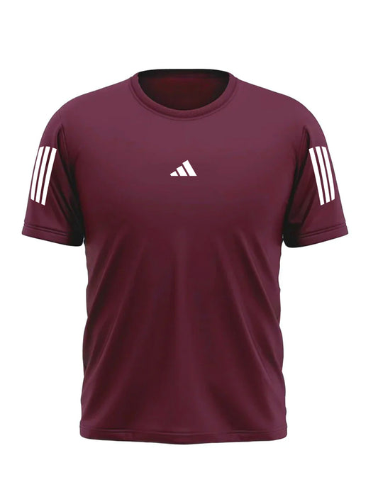Men's Imported Mesh Dry-Fit Maroon Tees