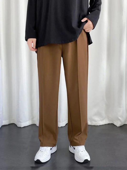 Imported Oversized Joggers - Brown
